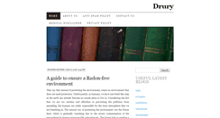 Desktop Screenshot of drury.uk.com